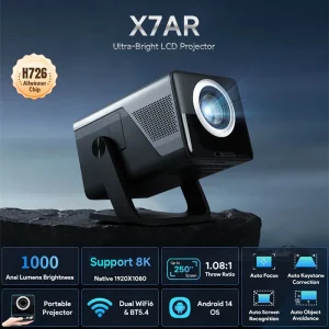 X7 AI Smart 1080P Projector with Android 14