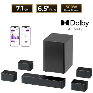 ULTIMEA Poseidon D80 7.1ch Soundbar System
