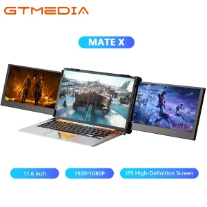 GTMEDIA Mate X 11.6" FHD Triple Laptop Monitor