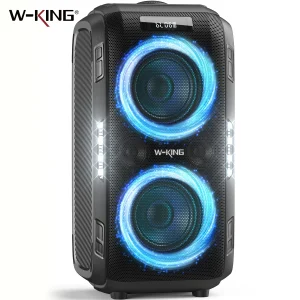 W-KING 250W Peak 120dB Portable Bluetooth Speaker
