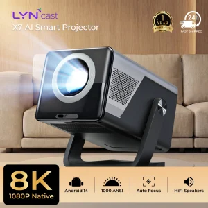 X7 Native 1080P Smart Projector with Android 14