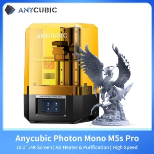 ANYCUBIC DLP SLA LCD 3D Printer High Speed 3D Resin Printer Photon Mono 4, M5s Pro, M7 Pro, M7, Photon P1&Wash Cure Machine