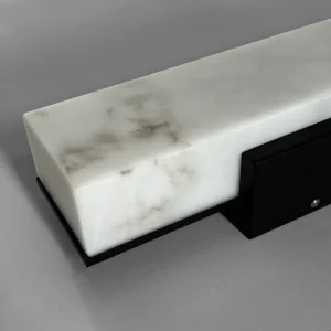 Modern Minimalist Outdoor Waterproof IP65 Lmitated Marble LED Wall Light AC85~265V Stainless Steel Porch Lamp For Street Adorn - Thumbnail Image 3