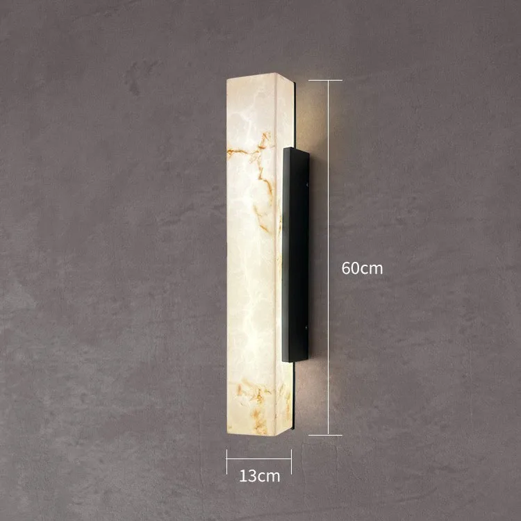 Modern Minimalist Outdoor Waterproof IP65 Lmitated Marble LED Wall Light AC85~265V Stainless Steel Porch Lamp For Street Adorn - Image 4