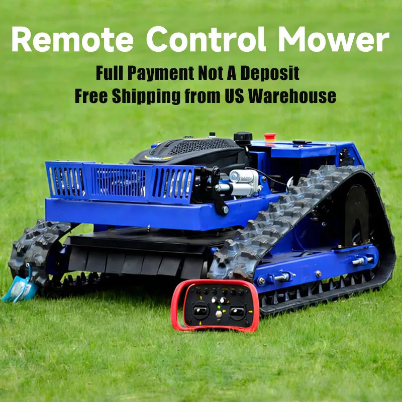 Free Shipping From Us Warehouse Wireless Remote Control Mower,Full Payment Robot Lawn Mower,All-Terrain Robotic Grass Cutter - Image 5